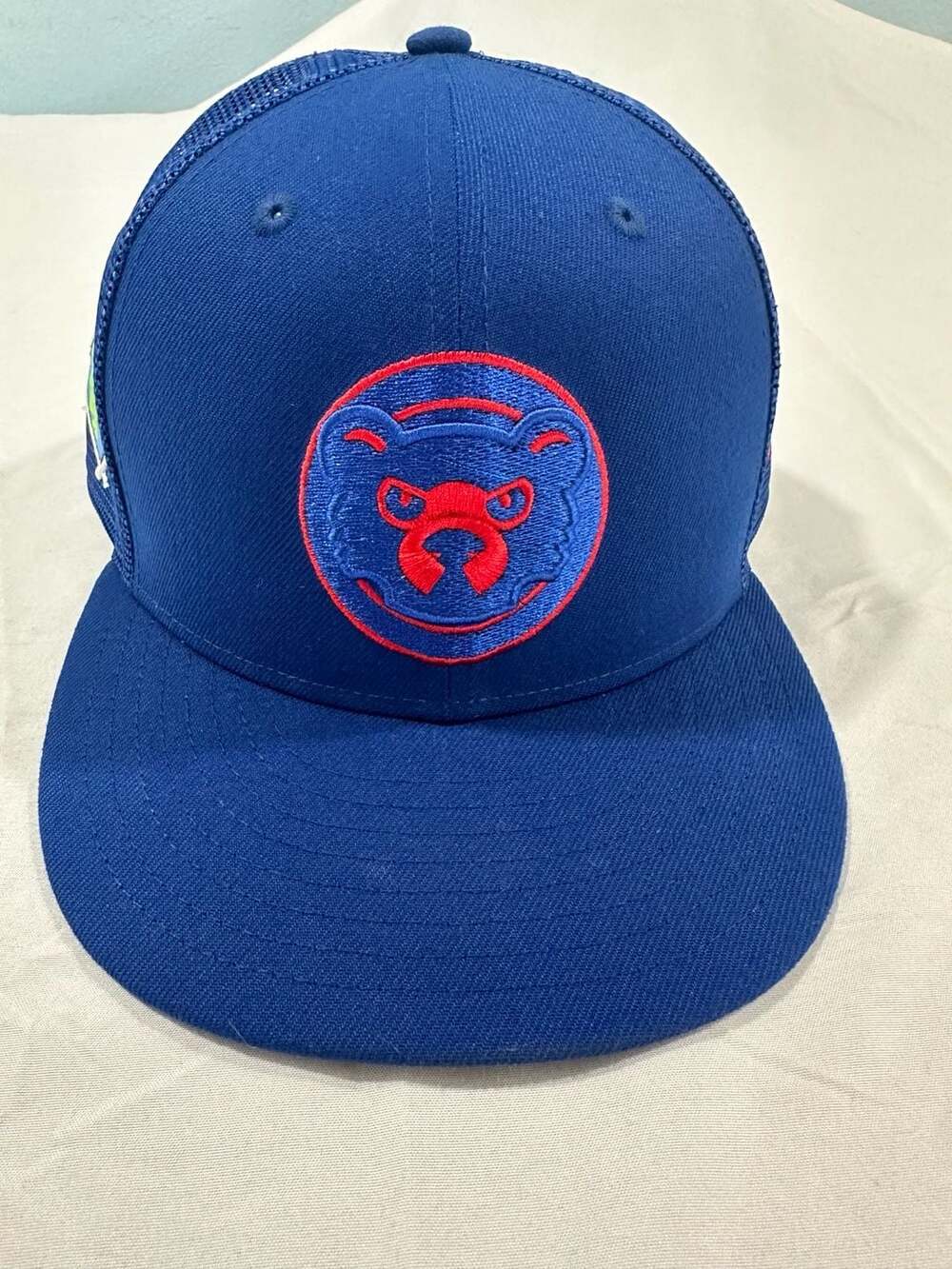 New Era Chicago Cubs 2022 Batting Practice 59FIFTY Fitted Mesh Hat size 8